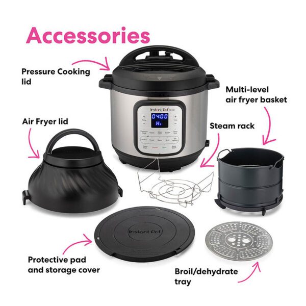 Instant Pot Duo Crisp & Air Fryer – 8 Lt. – Boriani 1820 Shop