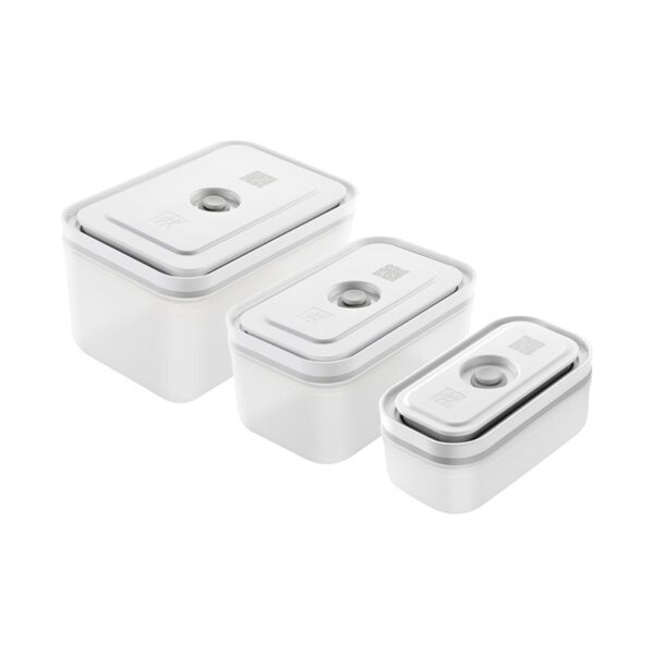 ZWILLING FRESH & SAVE Contenitori sottovuoto plastica SET 3 PZ – Boriani  1820 Shop